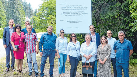 Start projekta katastarske izmjere na području Mrkoplja