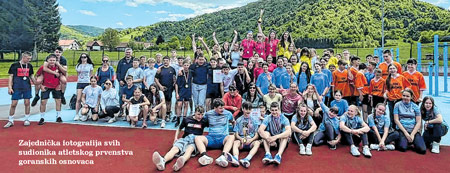 U Mrkoplju održano četvrto pojedinačno i ekipno Prvenstvo osnovnih škola Gorskog kotara u atletici